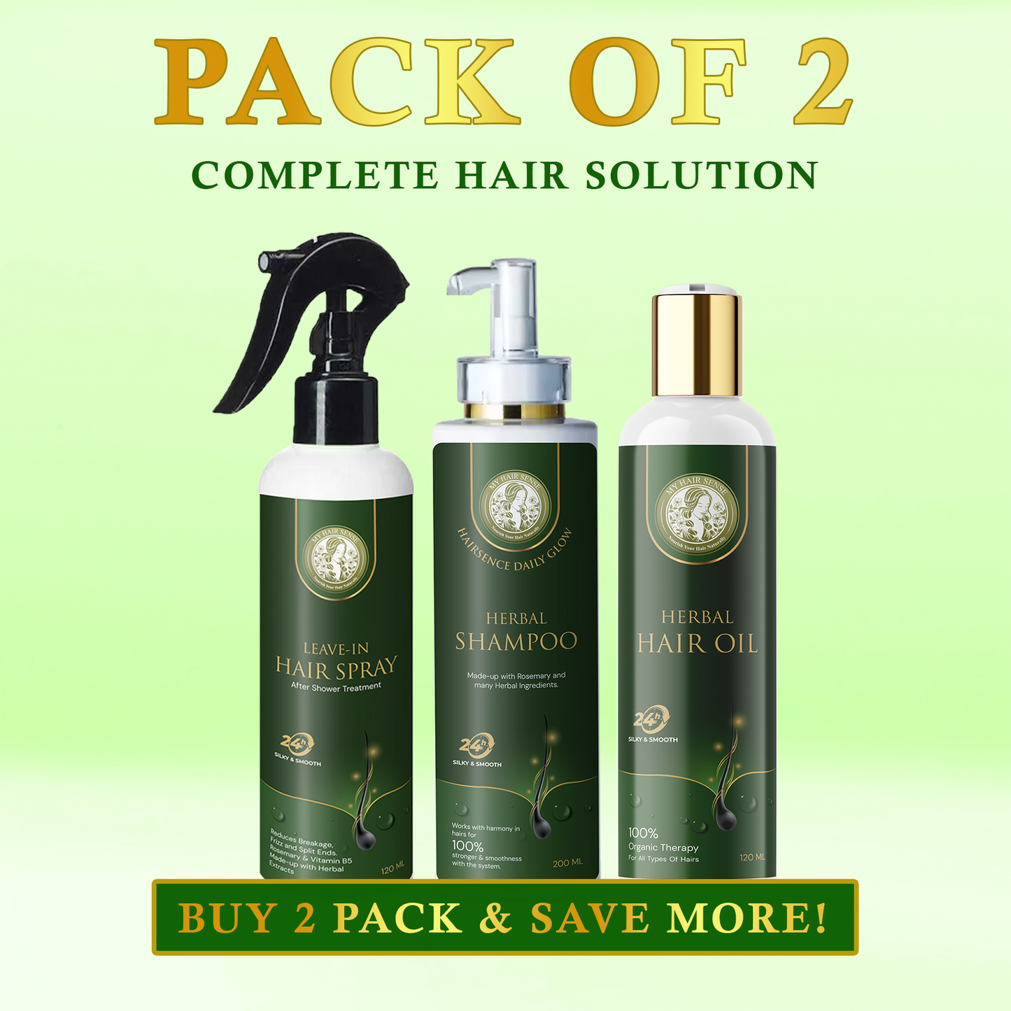 Your Complete Hair Solution - Pack Of 2