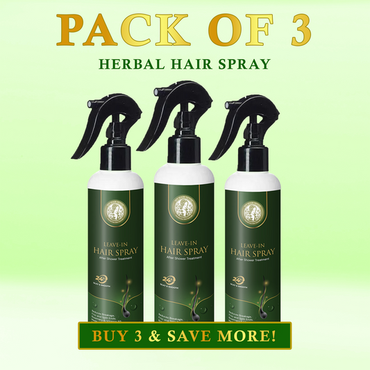 Leave In Hair Spray - Pack Of 3